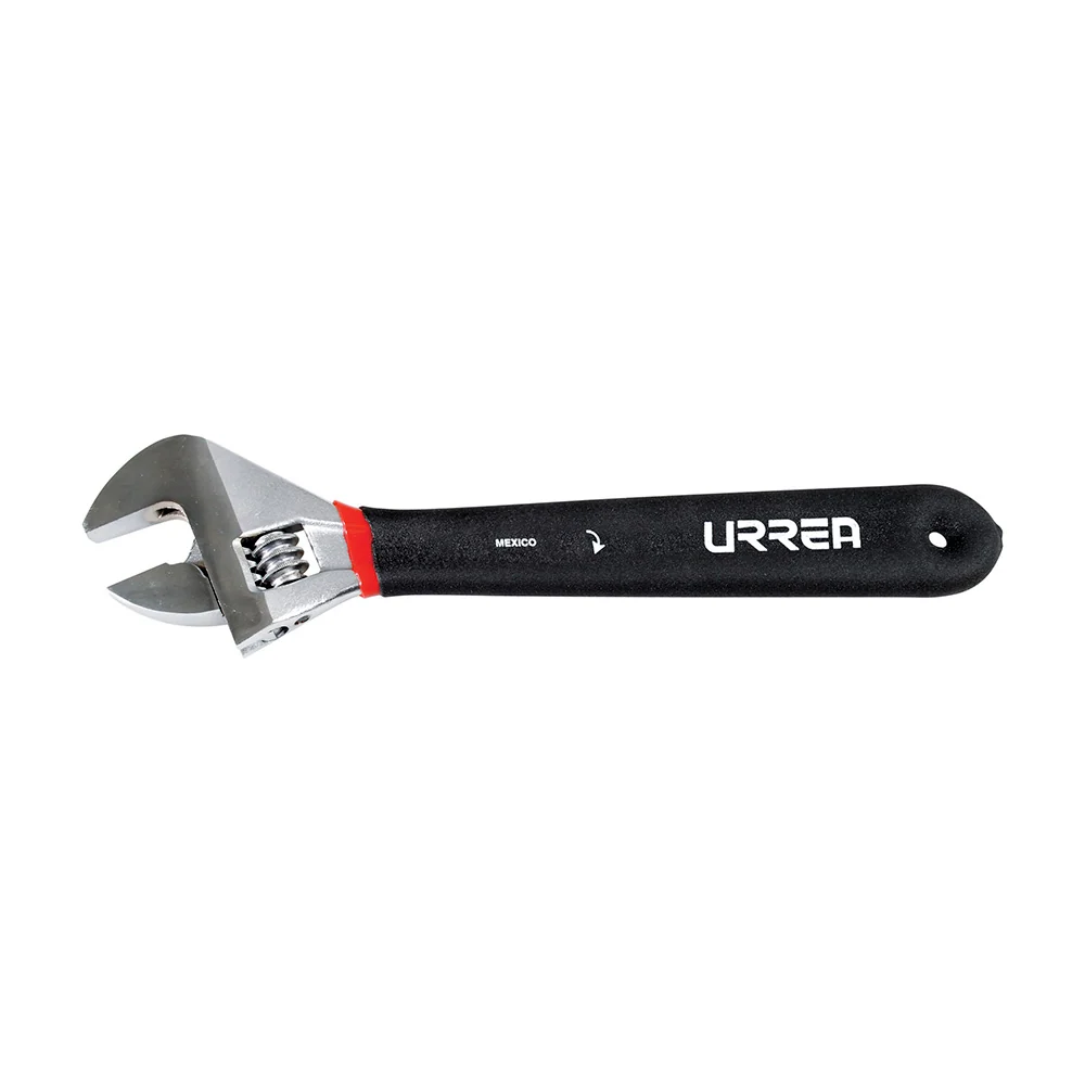 Llave ajustable cromada con mango Rubber grip 24" Urrea