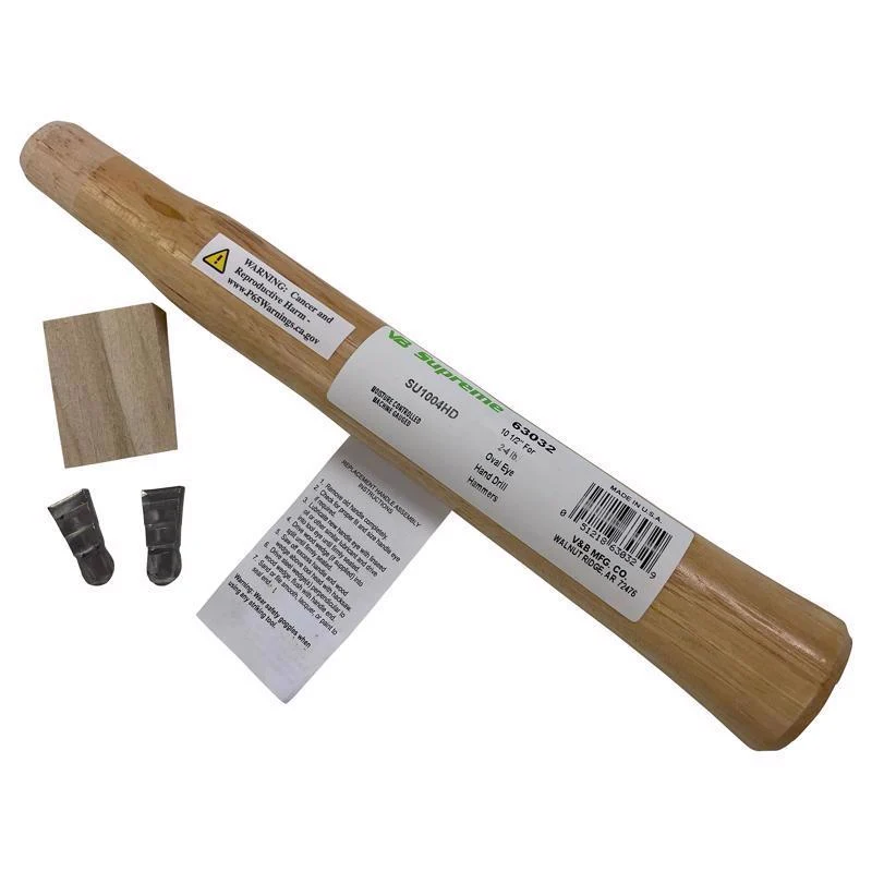 Martillo de nogal americano Vaughan Supreme de 10,5 pulgadas con mango de repuesto marrón (1 pieza) - Oferta de la semana