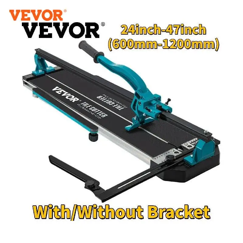 VEVOR-cortador Manual de azulejos, herramienta Manual profesional de riel único con posicionamiento láser para cortar bald...