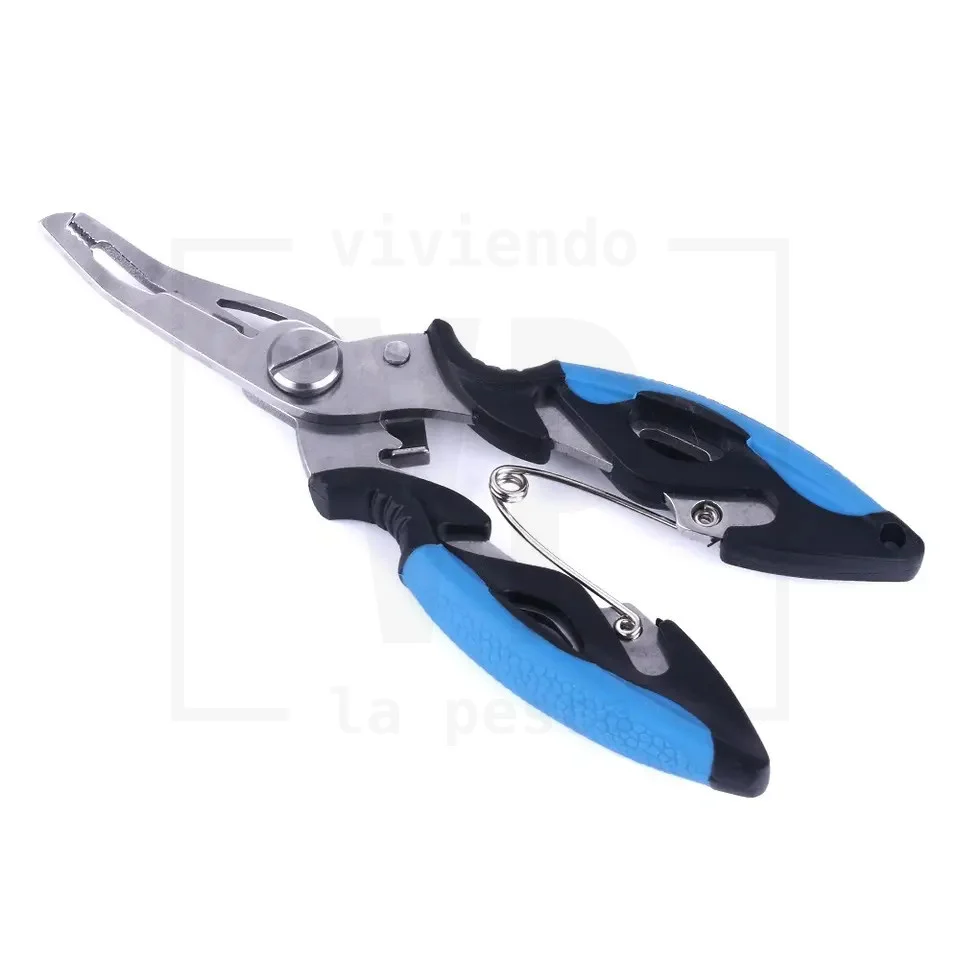 Alicate VP Compact Pliers - Con Separador de Argollas Blue Viviendo la Pesca