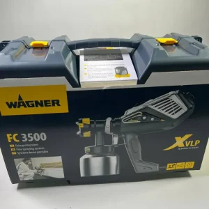 Wagner XVLP FinishControl 3500 sistema de pulverización de pintura 700 vatios 1,0 l ( 2341501 ) en estuche