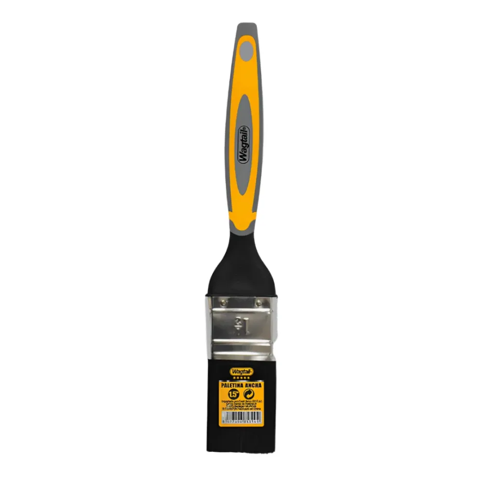 Brocha con Mango de Goma de 1.5" Wagtail