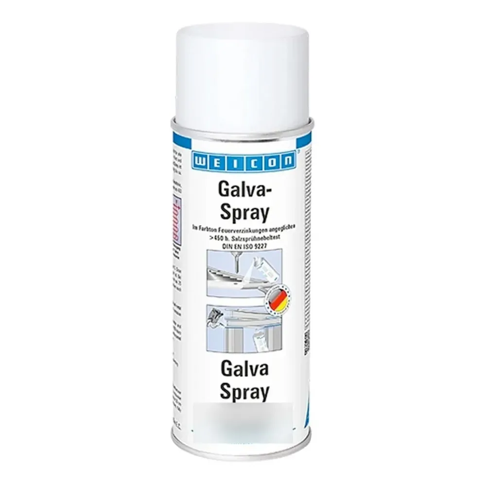 Spray Galvanizado En Frio 400 Ml Galva-spray Weicon