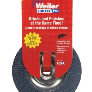 Disco de láminas de grano 80, 4-1/2" Weiler