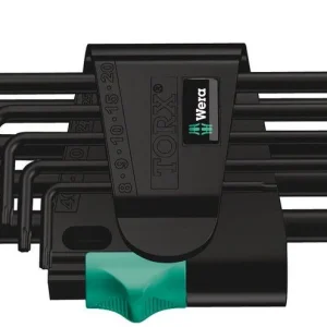 Juego de llaves acodadas WERA 967/9 TX 1 9 piezas T8 - T40 ( 4300002043 )