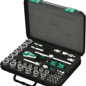 Juego de llaves de vaso WERA 8100 SB2 Zyklop 43 piezas 3/8 ″ ( 4000820227 )