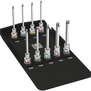 Juego de llaves de vaso WERA 8767 C TORX(R) HF3 9 piezas ( 8000378065 )