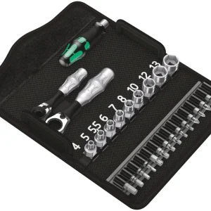 Juego de llaves de vaso WERA KK Zyklop Mini 2 27 piezas 1/4 ″ ( 4000829906 )