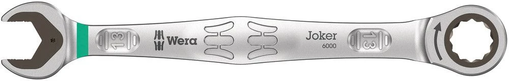 Llave combinada WERA Llave de boca ancho de llave 13 mm largo 177 mm ( 4000821472 )