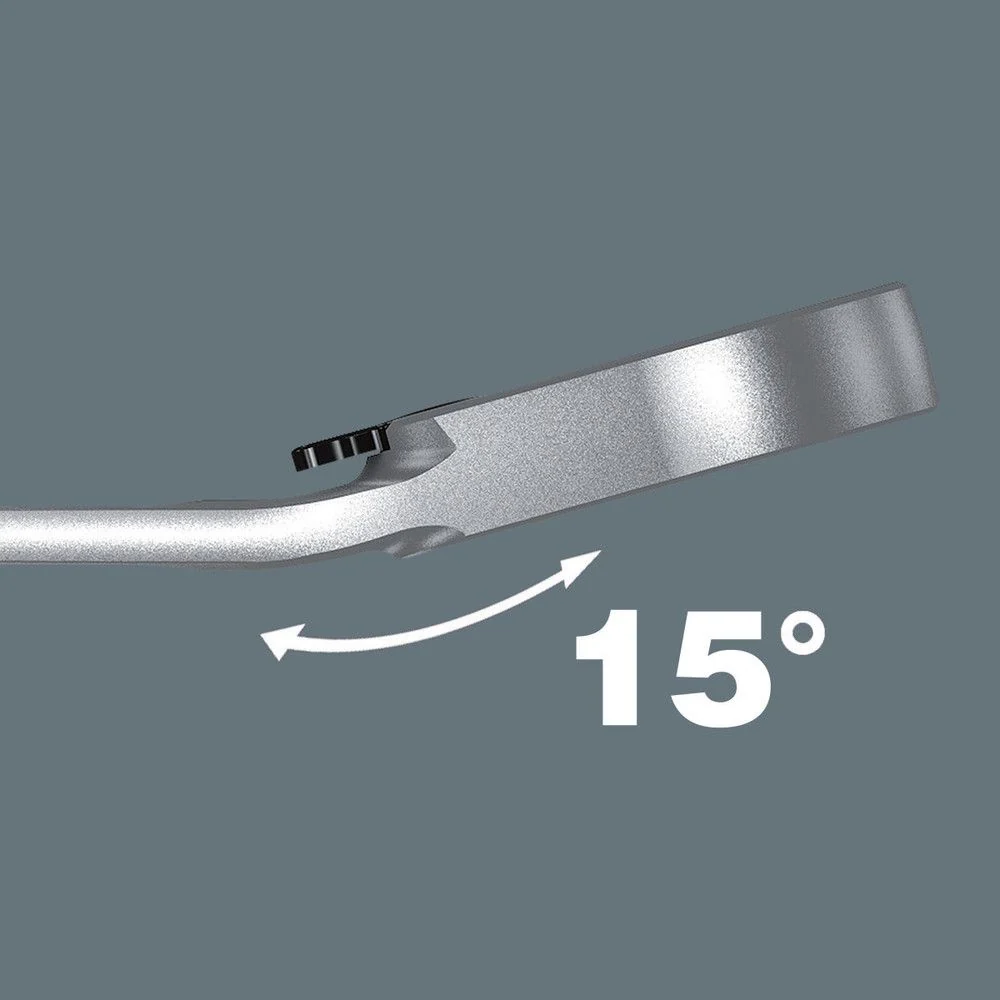 Llave combinada WERA Llave de boca ancho de llave 16 mm largo 213 mm ( 4000821827 )