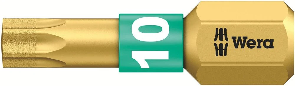 WERA Bit 867/1 BDC 1/4 ″ T 10 Longitud 25 mm ( 4000829584 )