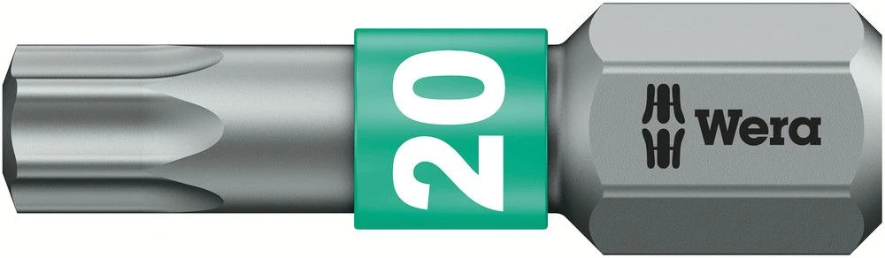 WERA Bit 867/1 BTZ 1/4 ″ T 20 Longitud 25 mm ( 4000829536 )