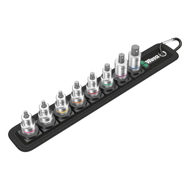 Wera, Cinturón De Dados Con Puntas De Dados Hexagonales 3/8"
