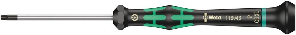 WERA Destornillador electrónico de precisión para mecánica 2067 T-BO 8 Longitud de la hoja 60 mm ( 4300001779 )