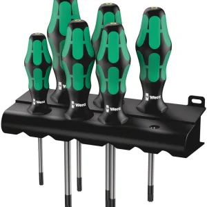 WERA juego de destornilladores 367/6 TORX BO 6 piezas TORX(R) con agujero ( 4000827755 )