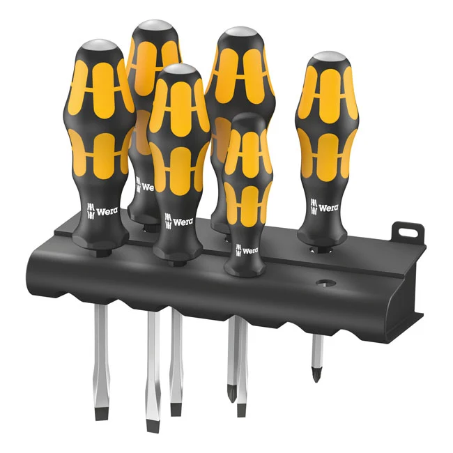 Wera, Juego De Destornilladores Kraftform Cincel Serie 900