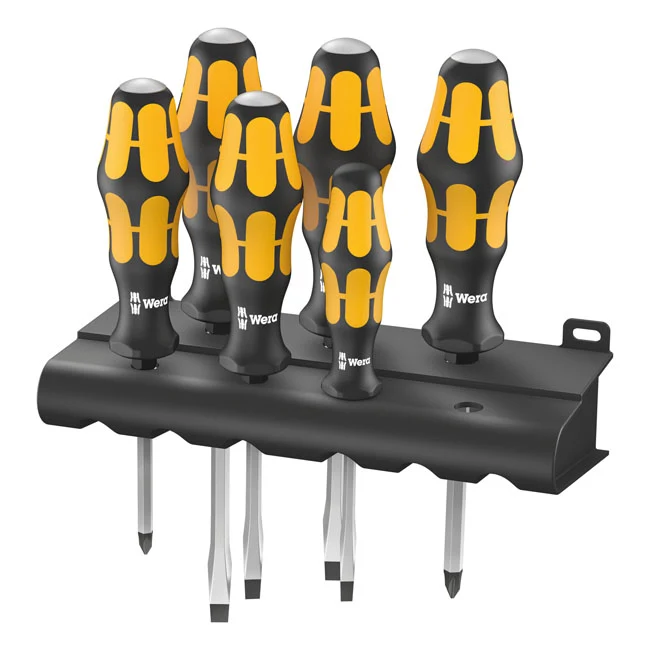 Wera, Juego De Destornilladores Kraftform Cincel Serie 900