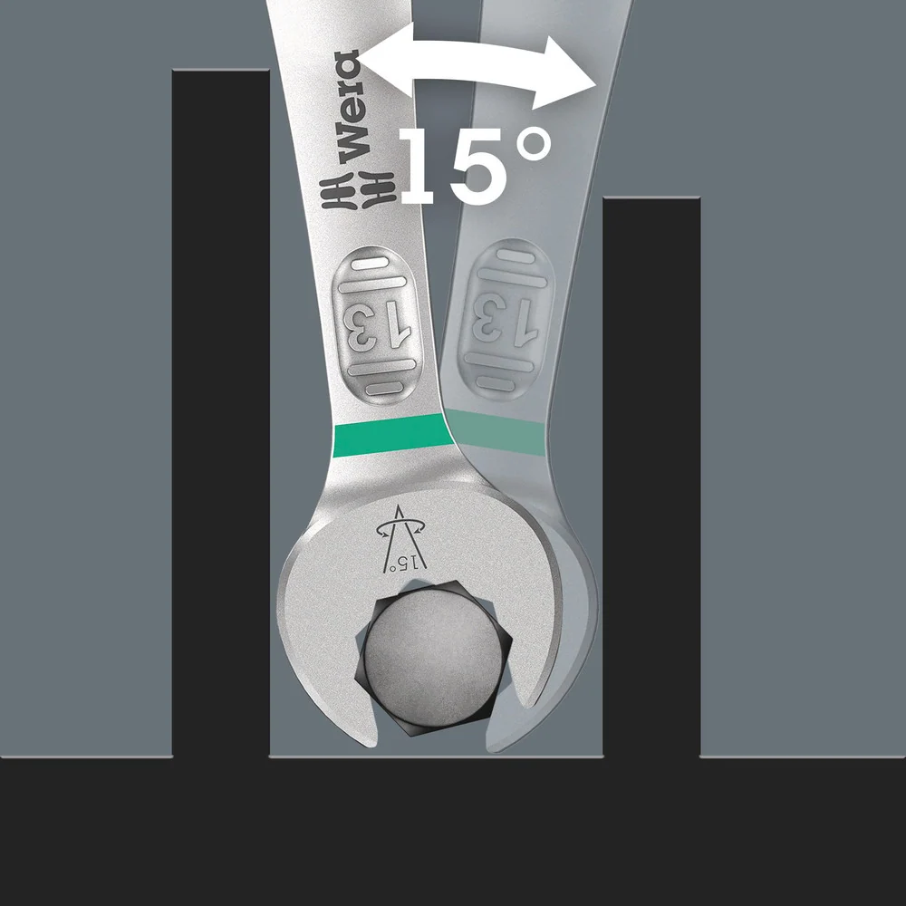 WERA Juego de llaves combinadas 6003 Joker Llave de 22 piezas ancho de llave 5,5-32 mm ( 8000907868 )