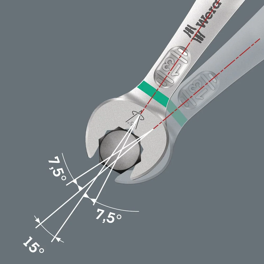 WERA Llave combinada 6003 Joker SW 9 mm Longitud 120 mm ( 4000822326 )
