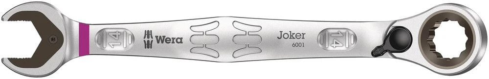 WERA Llave combinada Llave de boca ancho de llave 14 mm largo 187 mm ( 4000821825 )