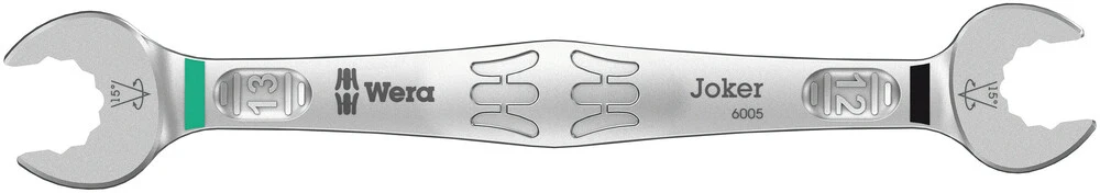 WERA llave fija doble Joker 6005 12 x 13 mm longitud 166 mm ( 4000823162 )