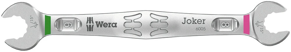 WERA llave fija doble Joker 6005 8 x 9 mm longitud 123 mm ( 4000823160 )