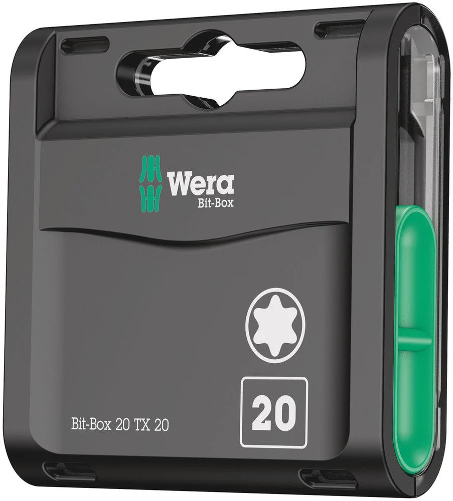 WERA paquete grande de puntas 1/4 ″ T 20 Longitud 25 mm ( 4000829008 )