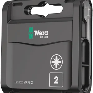 WERA paquete grande de puntas 1/4 ″ PZD 2 Longitud 25 mm ( 4000829007 )