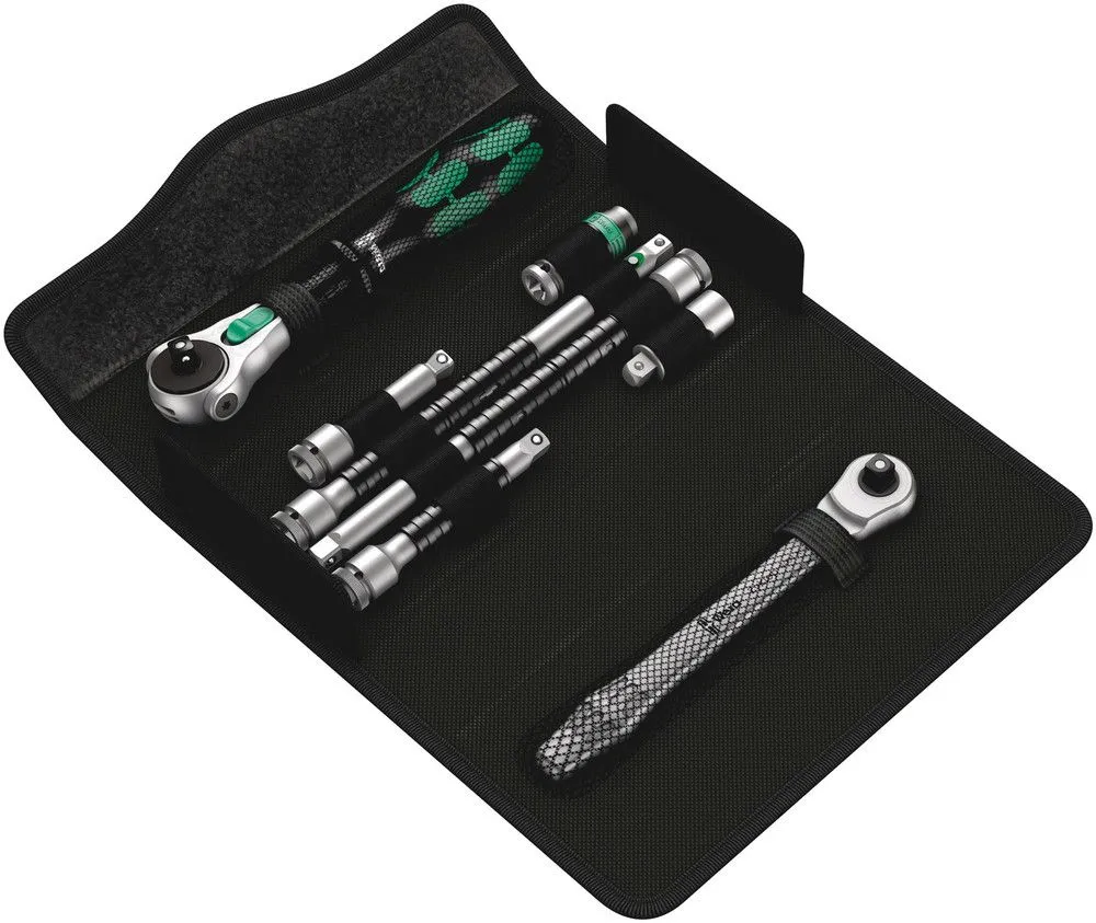 WERA KK Zyklop MS1 Juego de carraca de 8 piezas ( 4000820309 )