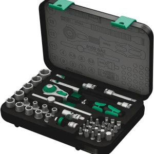 WERA Zyklop Speed Juego de llaves de vaso de 42 piezas 1/4 ″ ( 4000820556 )