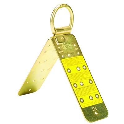 Anclaje de techo reutilizable de acero Safety Works, capacidad de 400 lb, amarillo (paquete de 5) - Oferta de la semana We...