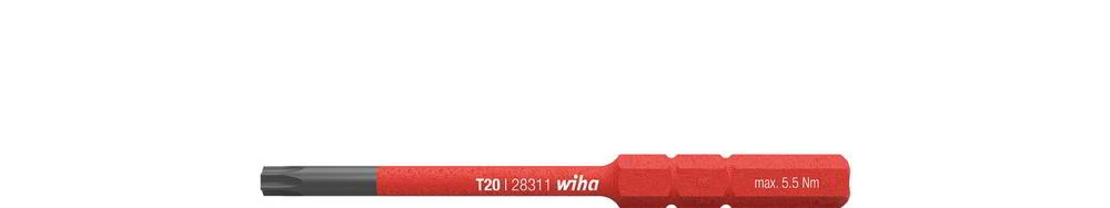 Cuchilla intercambiable WIHA SlimBit electric TORX T 10 x 75 mm ( 4000793328 )