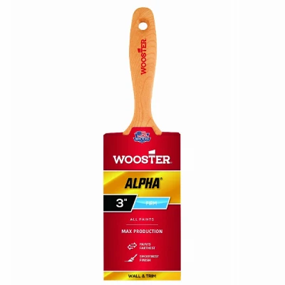 Brocha plana firme Wooster Alpha de 3 pulgadas - Oferta de la semana