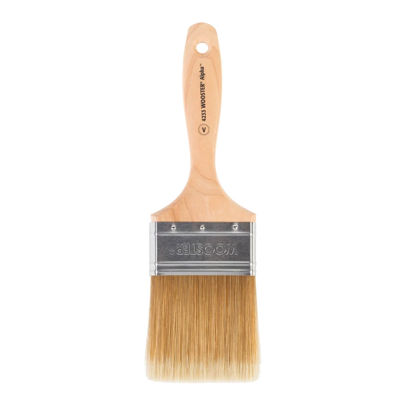 Brocha plana firme Wooster Alpha de 3 pulgadas - Oferta de la semana