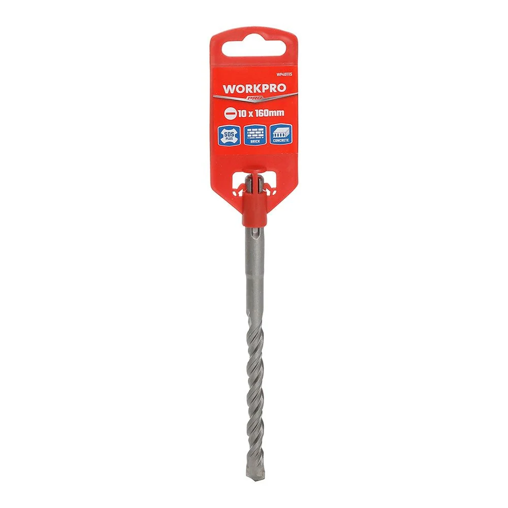 BROCA SDS-PLUS PARA MAMPOSTERÍ, Ø10,00 x 160 mm WORKPRO
