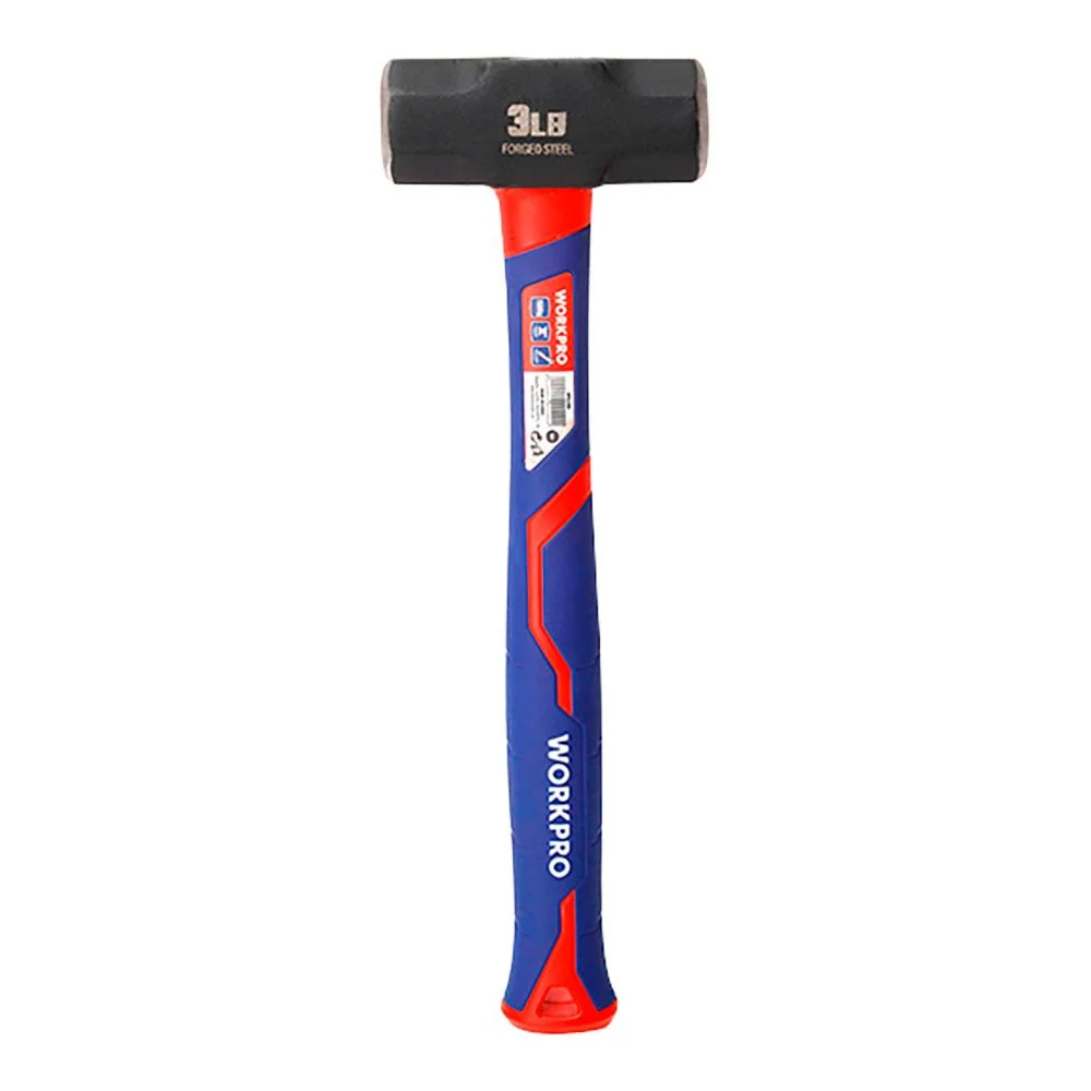 MARTILLO DE CANTERO CON MANGO DE FIBRA DE VIDRIO, 1500 g WORKPRO