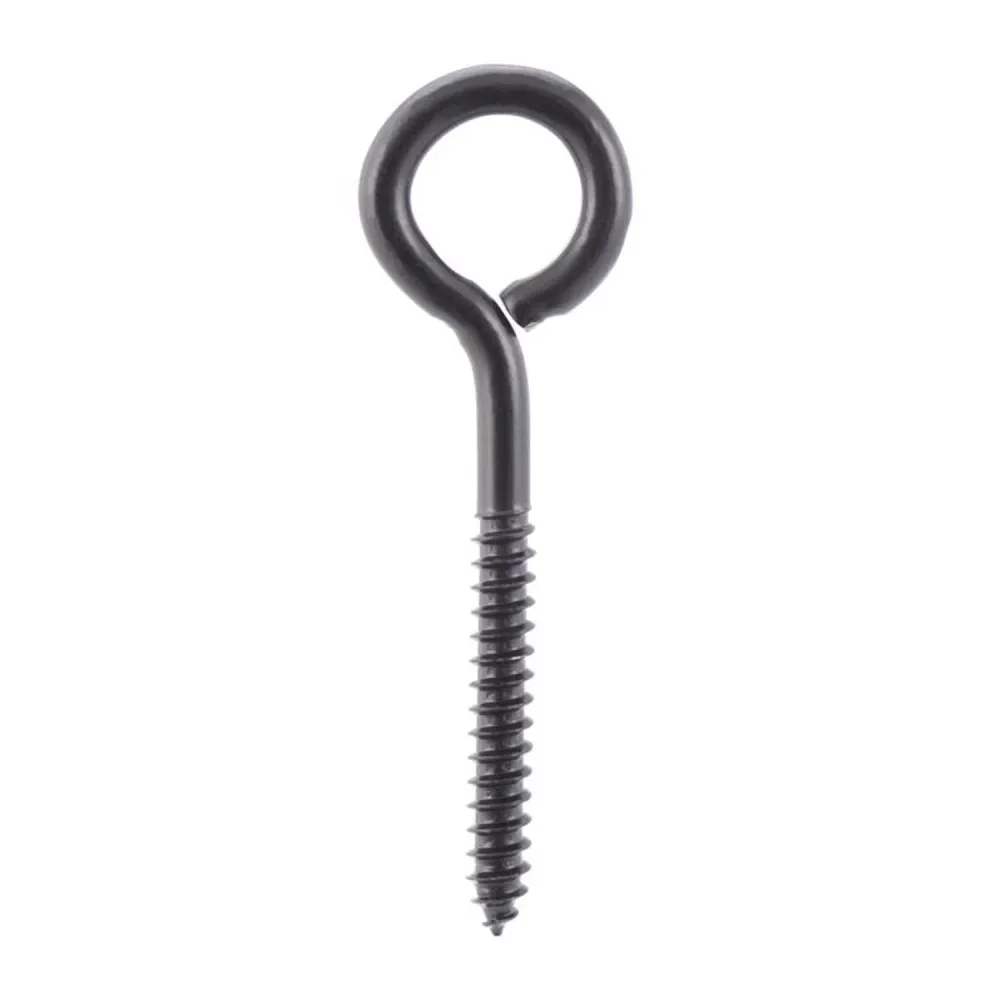 Wright 5/16 . D X 4 . L Black Steel Lag Screw Eye 225 lb 1 pk
