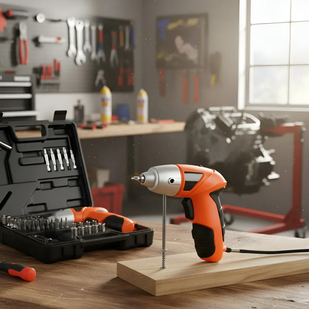 Destornillador Zebbris Inalámbrico Eléctrico Atornillador - Naranja - 50 ZEBBRIS SHOP