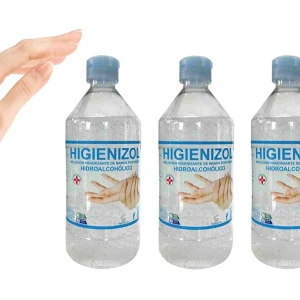 Gel hidroalcohólico de manos, pack de 3 botellas de 500ml con Certificación ISO 13485