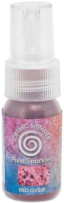 Expresiones creativas Cosmic Shimmer Pixie Sparkles Óxido rojo para Talleres