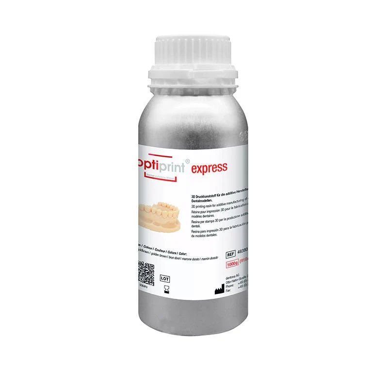 Certificado CE Modelo de impresión Optiprint Express - Resina de color Chamois - 405 nm.