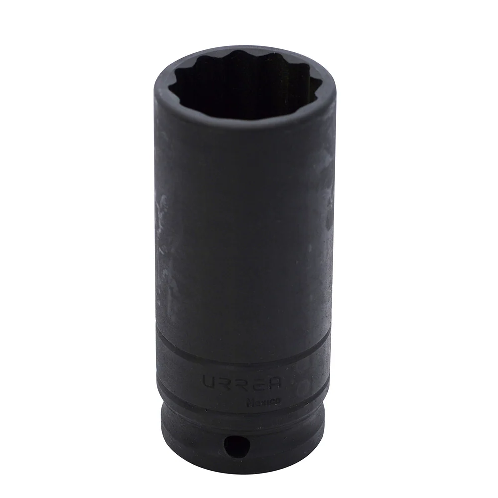 Dado de impacto extenso cuadro de 1/2", 12 puntas, en pulgadas, 1-5/16" Urrea
