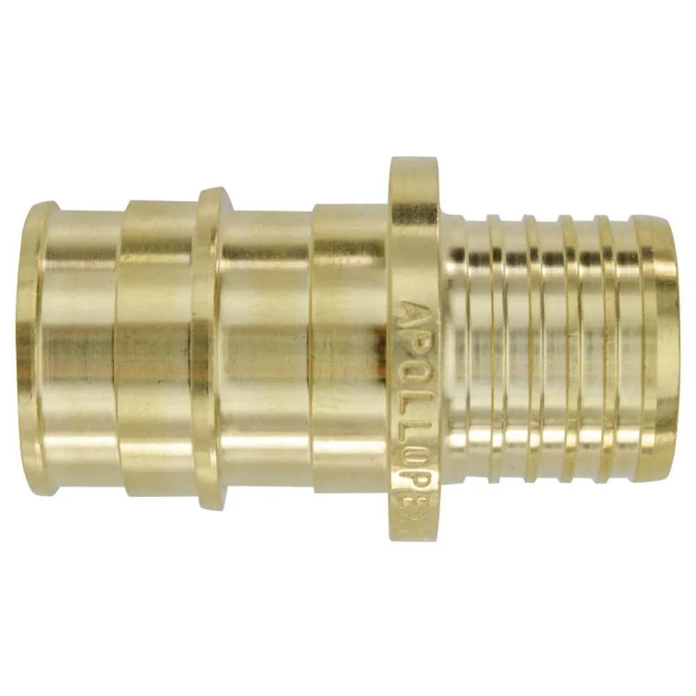 Acoplamiento de expansión PEX- de 3/4 pulg. de Apollo conector de latón con espiga en D de 3/4 pulg. de TX (paquete de 25)