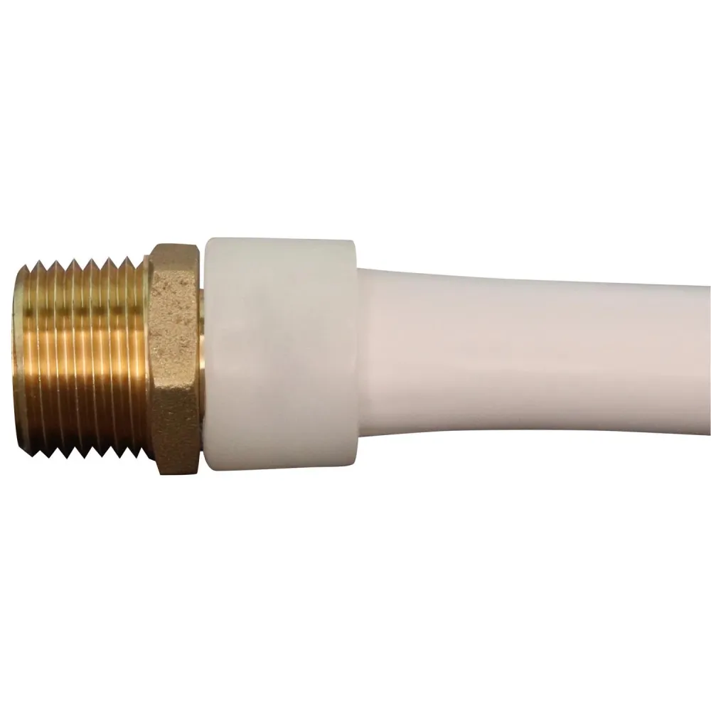 Adaptador de latón Apollo PEX- de expansión PEX de 3/4 pulg. MNPT de 3/4 pulg. de diámetro
