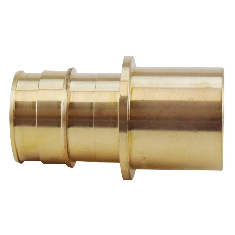 Adaptador macho de latón soldado Apollo PEX- de expansión de 1 pulg. X de 1 pulg.