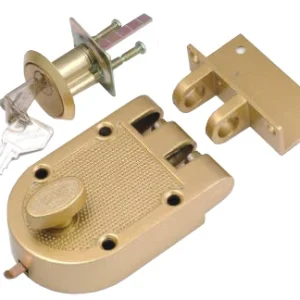 Cerrojo de seguridad con enclavamiento de un solo cilindro y doble cilindro Belwith Products Llc