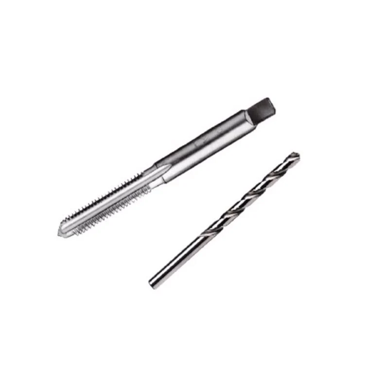 Broca para taladro y macho de roscar de acero con alto contenido de carbono Irwin Hanson de 8 mm, 1,25, 2 piezas