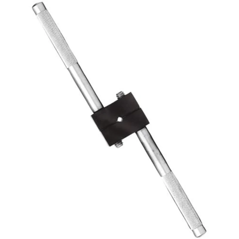 Llave de escariador y mango de grifo ajustable de acero con alto contenido de carbono Irwin Hanson n.° 0 - 1/2 pulg. 1 pieza