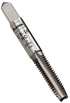 Macho de roscar de acero con alto contenido de carbono SAE de Irwin Hanson, 1/4 pulg., 1 pieza
