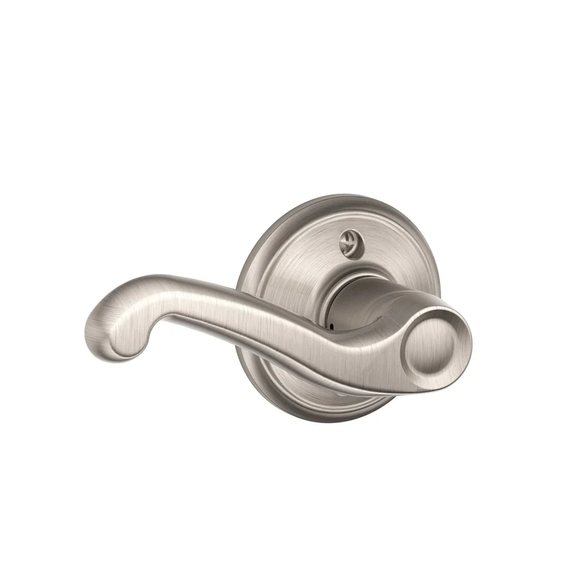 Schlage Flair - Maniquí de palanca en níquel satinado para zurdos